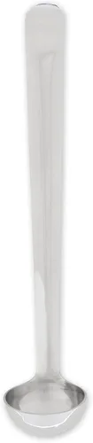 RSVP International Endurance Entertaining Collection - Cucharón de acero inoxidable, apto para lavavajillas, 6.5 x 1.25 pulgadas