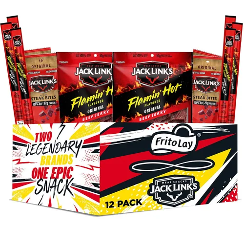 Vista 6 de Frito Lay Jack Link's - Palito de carne Doritos picante Sweet Chili (paquete de 20)