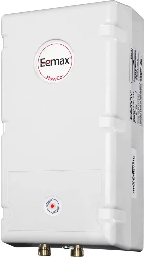 Vista 2 de Eemax SPEX3512 FlowCo - Calentador de agua eléctrico de punto de uso de 3.5 kilovatios y 120 voltios, color blanco