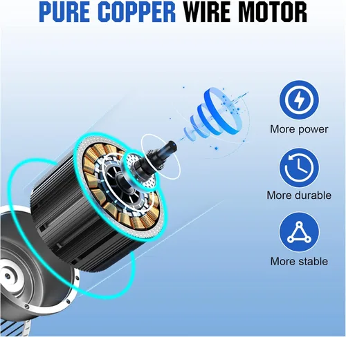 Vista 6 de ECO-WORTHY - Ventilador de techo para ático de energía solar, L07FM30-SV25-1