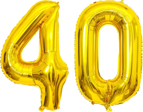 Vista 98 de Globos gigantes de números negros de 40 pulgadas, globos de aluminio de Mylar con helio para cumpleaños, globo número 0 para decoración de fiestas