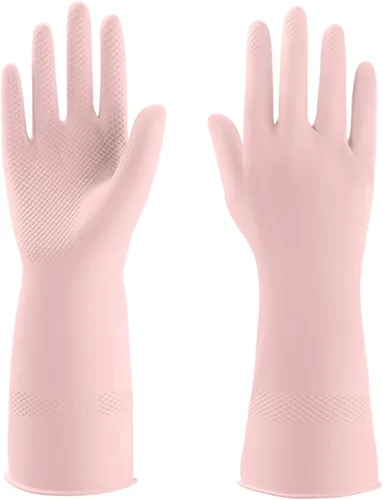 Rubber Gloves for Household, Dishwashing Gloves for Kitchen, Reusable