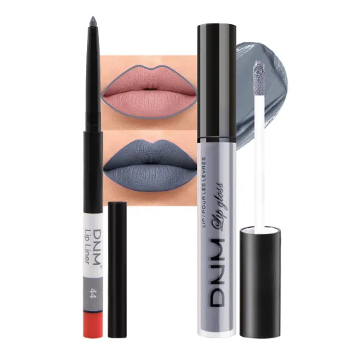 Vista 60 de evpct Juego de 2 lápices delineador de labios y lápiz labial líquido mate de 24 horas, color ciruela púrpura, maquillaje para mujer, lápiz labial