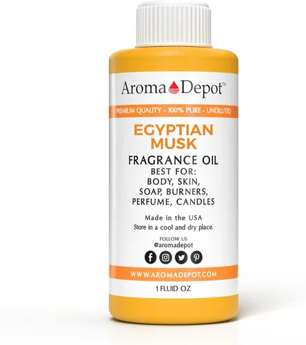 Vista 234 de Aroma Depot Aceite de Fragancia de Naranja Dulce 4 oz. Aceite de Perfume para la Piel, Perfumado, es Ideal para Velas, Bombas de Baño, Mantecas