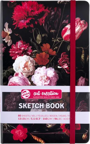 Vista 10 de Talens Art Creation Cuaderno de bocetos 80 hojas, 5.1 in x 8.3 in, negro