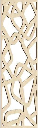 Vista 95 de Ekena Millwork WALW10X25X0250ACMRO Acme - Paneles decorativos de pared de madera con calado, 9 3/8 pulgadas de ancho x 24 3/8 pulgadas de alto