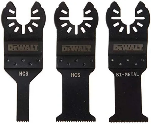 DEWALT DWA4215 juego de 3 unidades de hojas oscilantes