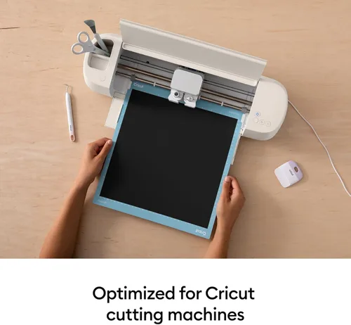 Vista 6 de Cricut LightGrip - Juego de alfombrillas de corte (6 unidades, 12 x 12 pulgadas), para máquinas Explore & Maker, ideal para papel estándar