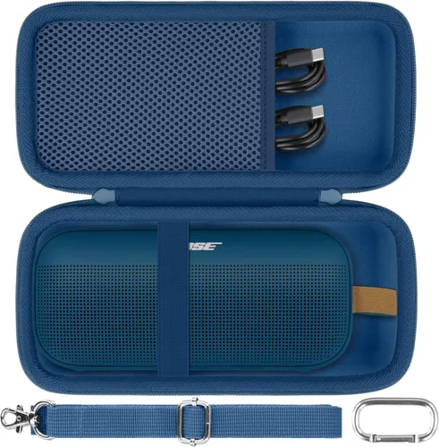 Vista 15 de co2CREA Estuche Duro de Viaje de Reemplazo para Altavoz Portátil Bose New SoundLink Flex 2ª Gen/Bose SoundLink Flex Bluetooth (Estuche Alpine Sage)