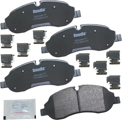 Vista 266 de Bendix Pastillas de freno delanteras de cerámica Priority1 CFC465AK2 para Acura EL 2005-1997, Honda Civic 2011-1996, Insight 2014-2010