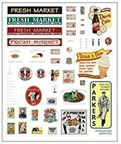 Vista 6 de Woodland Scenics N KIT Fresh Market WOOPF5200