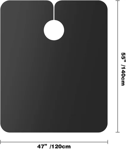 Vista 9 de Professional Salon Barber Cape for Men/Women - Hairdressing Waterproof Hair Cutting Cape with Adjustable Snap Closure,Salon