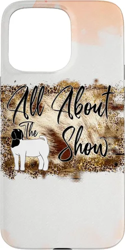 Vista 31 de All About Show Goat Show Goat Mom Country Girls Farm Life - Carcasa para iPhone 16
