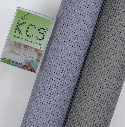 Vista 126 de KCS 2 cajas de tela de costura de algodón para punto de cruz de 15 x 18 pulgadas (blanco antiguo, 11 unidades)