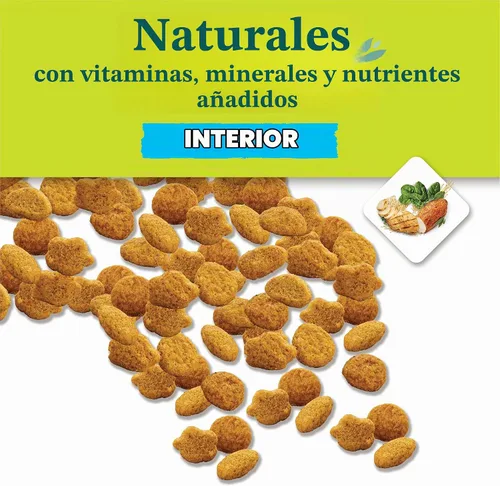 Vista 13 de Purina Cat Chow Comida seca para gatos de interior con peso saludable y control de bolas de pelo con pollo - (Paquete de 4) Bolsas de 3.15 lb