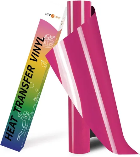 Vista 16 de HTVRONT - Rollo de vinilo termotransferible, 12 in x 8 ft para diseños en camisetas, fácil de cortar y despegar, para planchar y todas las máquinas