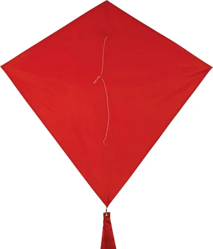 Vista 10 de In the Breeze 3294 - Cometa de diamante de arándanos de 30 pulgadas - Azul sólido, divertida y fácil de volar