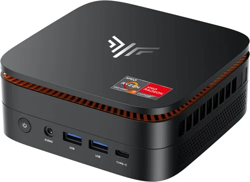 KAMRUI Hyper H1 Mini PC para juegos, AMD Ryzen 7 6800H (Beat 6800U), 32 GB DDR5 4800 MHz 1TB M.2 NVMe PCIe3.0x4 SSD Mini PC (8C/16T, hasta 4.7 GHz),