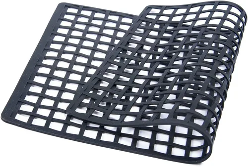 Vista 6 de RCLions Rubber RC Car Window Net, Luggage Net Vehicle Scale Accessories for 1/10,1/8 RC Crawler Car (Black)