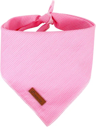 Vista 15 de Bandana de verano para mascotas - Bufanda triangular de rejilla de algodón cómoda para cachorros, pañuelo lavable para perros o gatos, niños