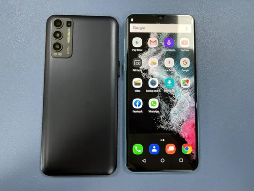 Vista 5 de Teléfono celular desbloqueado de 6.52 pulgadas para Android, teléfono celular desbloqueado S88U, tarjeta SIM dual, 1 GB RAM 16 GB ROM, compatible