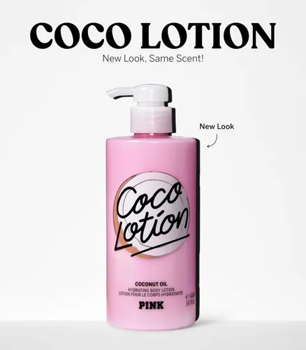 Vista 4 de Loción corporal hidratante Victoria's Secret Pink Coco con aceite de coco