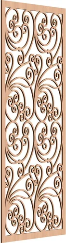 Vista 18 de Ekena Millwork WALW10X25X0250MALBI Marilla Paneles de pared decorativos de madera con calado, 9 3/8 pulgadas de ancho x 24 3/8 pulgadas de alto