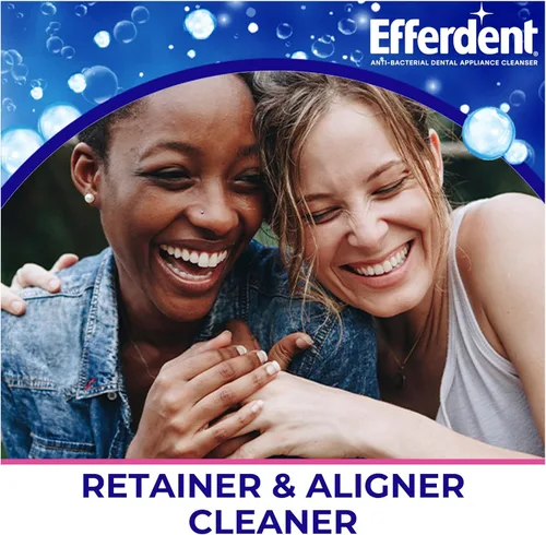 Vista 5 de Limpiador de dentadura Efferdent Anti-Bacterial, Por la noche, 1, 1
