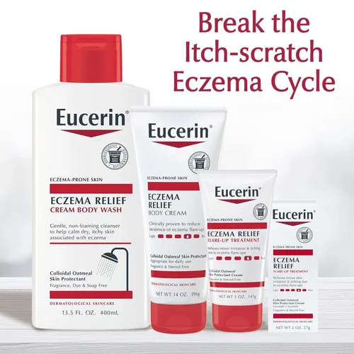 Vista 11 de Eucerin Crema de cuerpo para aliviar eczemas, 8.0 oz