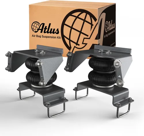 Atlus Engineered By Air Lift A5000 - Kit de suspensión de bolsa de aire para 94-01 Ram 1500, 94-02 Ram 2500/3500 2WD/4WD, 80-96 F-100/150, 99-04