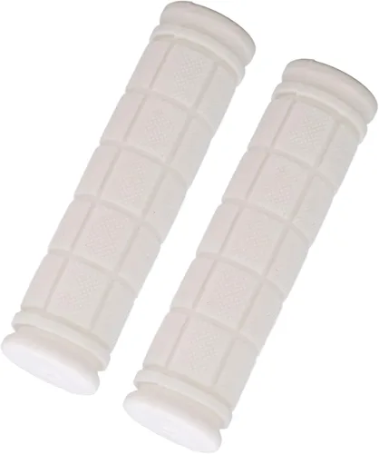 Vista 9 de Funda de goma blanca para manillar de bicicleta, 1 par de empuñaduras de bicicleta, agarre antideslizante para manillar de bicicleta, Agarres