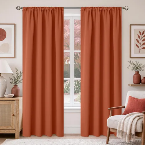 Vista 104 de BGment Cortinas pequeñas color aguamarina de 36 pulgadas de largo, cortinas de café con bolsillo para barra, privacidad para baño, cocina, ventanas