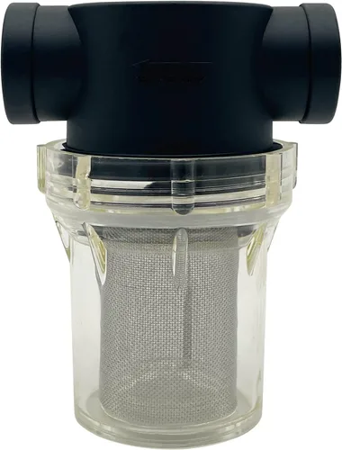 Colador en línea hembra NPT de 1/2" con pantalla de filtro de acero inoxidable de malla 40 (malla de 1/2" 40)