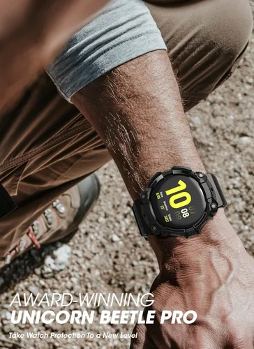 Vista 7 de SUPCASE para Samsung Galaxy Watch 6 44mm Funda con Correa (Unicorn Beetle Pro), [Anti-Scratch] [Protector de Parachoques] Funda Resistente