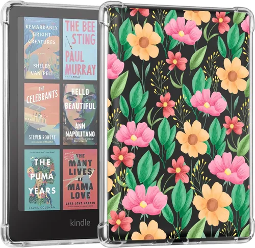 Vista 37 de CoBak Funda transparente para Kindle Paperwhite 11.ª generación 2021 y Edición Signature (6.8") - Funda trasera de silicona ligera y resistente a