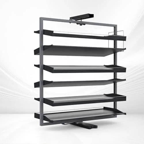 Vista 18 de 360-Degree Rotating Shoe Organizer - Space-Saving Hidden Shoe Cabinet for Entryway, Stylish Living Room & Hallway Storage Solution