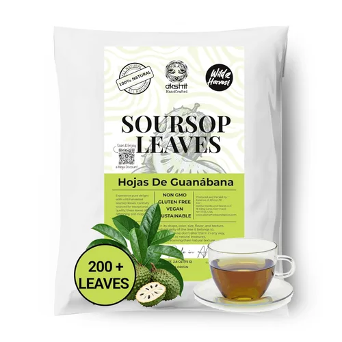 Vista 9 de Akshit Hojas secas de aguacate, hojas naturales, hojas de aguacate secas, té de hojas, té de hierbas, sin OMG, sin cafeína, paquete de 1