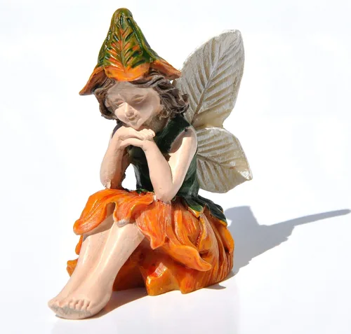Fairy Kelley - Figura de jardín en miniatura