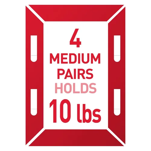 Vista 3 de Command Picture Hanging Strips, Sostiene hasta 12 lbs., 16 pares (32 tiras), uso en interiores