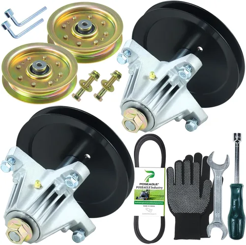 Vista 14 de Kit de montaje de husillo 918-04865A previamente engrasado que reemplaza 918-04865 918-04636A 918-04636 618-04865A para Cub Cadet LT2000 ltx 1045