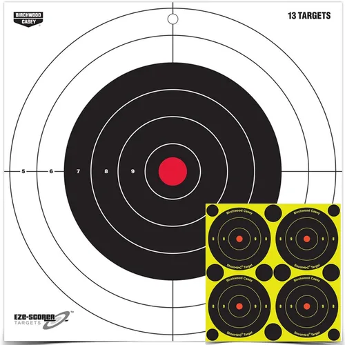 Vista 2 de Birchwood Casey EZE-Scorer 12" Paper Shooting Targets