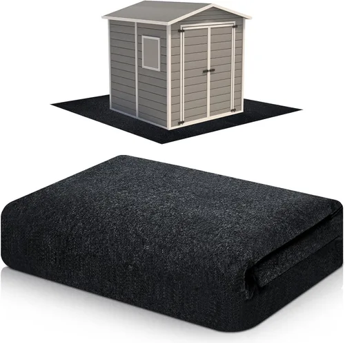 Vista 8 de Haull - Tapete para cobertizo de almacenamiento al aire libre, tapete impermeable para cochera al aire libre, tapete de patio acolchado y suave