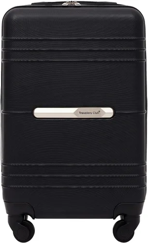 Travelers Club Equipaje de mano Richmond Spinner de 20", Negro -, Equipaje de mano Richmond Spinner de 20"