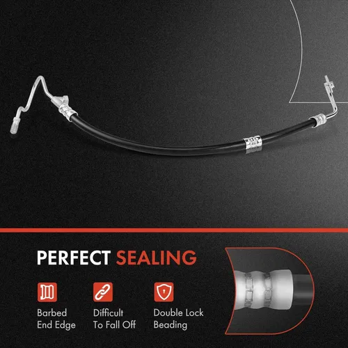 Vista 3 de A-Premium Conjunto de Manguera de Reservorio/Línea de Succión de Dirección Asistida Compatible con Honda Odyssey 2005 2006 2007 2008 2009 2010