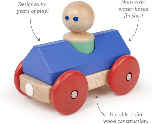 Vista 2 de Tegu magnético Racer- Racer bloques de construcción Poppy