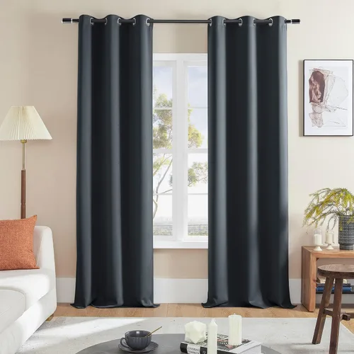 Vista 43 de Rutterllow - Cortinas opacas con ojales, 2 paneles