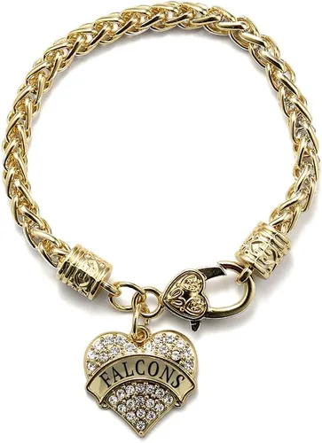 Vista 209 de Inspired Silver - Pulsera de plata con dije de corazón pavé con circonitas cúbicas