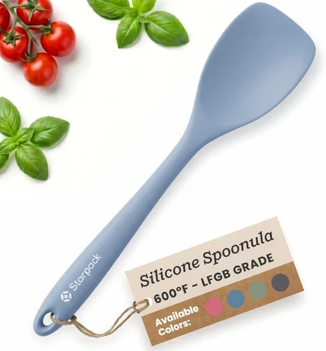 Vista 12 de Starpack 'The All Rounder' XL Premium Espátula Spoonula de Silicona - Cuchara Espátula de Silicona Resistente al Calor hasta 600°F - Las Mejores