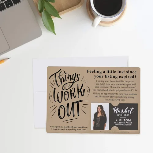 Set of "Feeling a Little Lost" Expired Listing Mailer | Envelopes Included | M34-M003