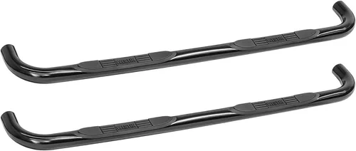 Westin 23-4085 E-Series 3 Nerf Step Bars se adapta a Ram 1500 Crew Cab 2019-2023 (Excl. Ram 1500 Classic), color negro, 1 par